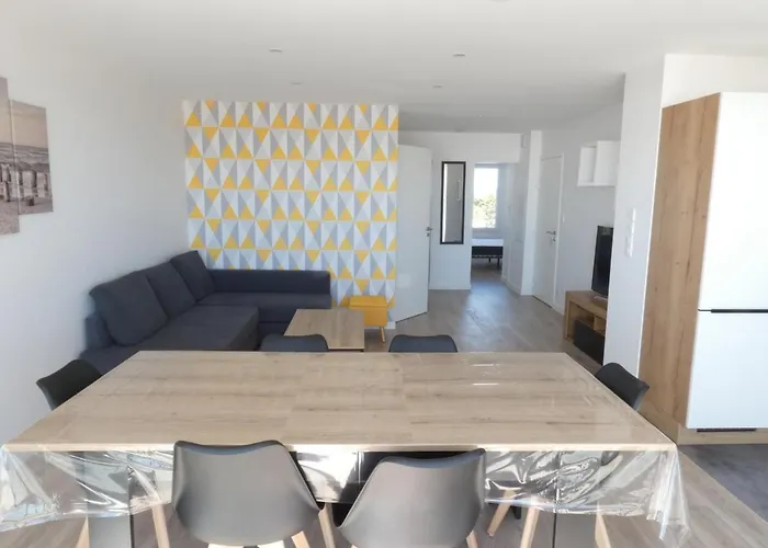 Moderne 2 Chambres, Vue Mer, Rénové, 5 Pers. - Fr-1-323-230 Appartement Saint-Jean-de-Monts